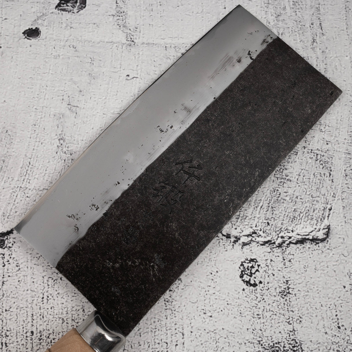 Hatsukokoro Sentan Blue 2 Stainless Clad Chinese Cleaver 175mm