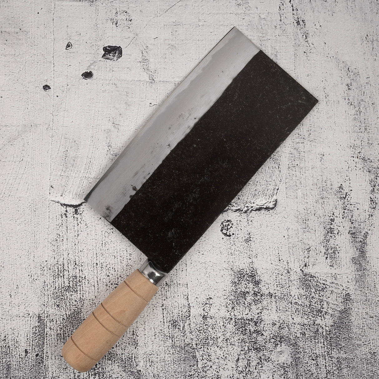 Hatsukokoro Sentan Blue 2 Stainless Clad Chinese Cleaver 195mm