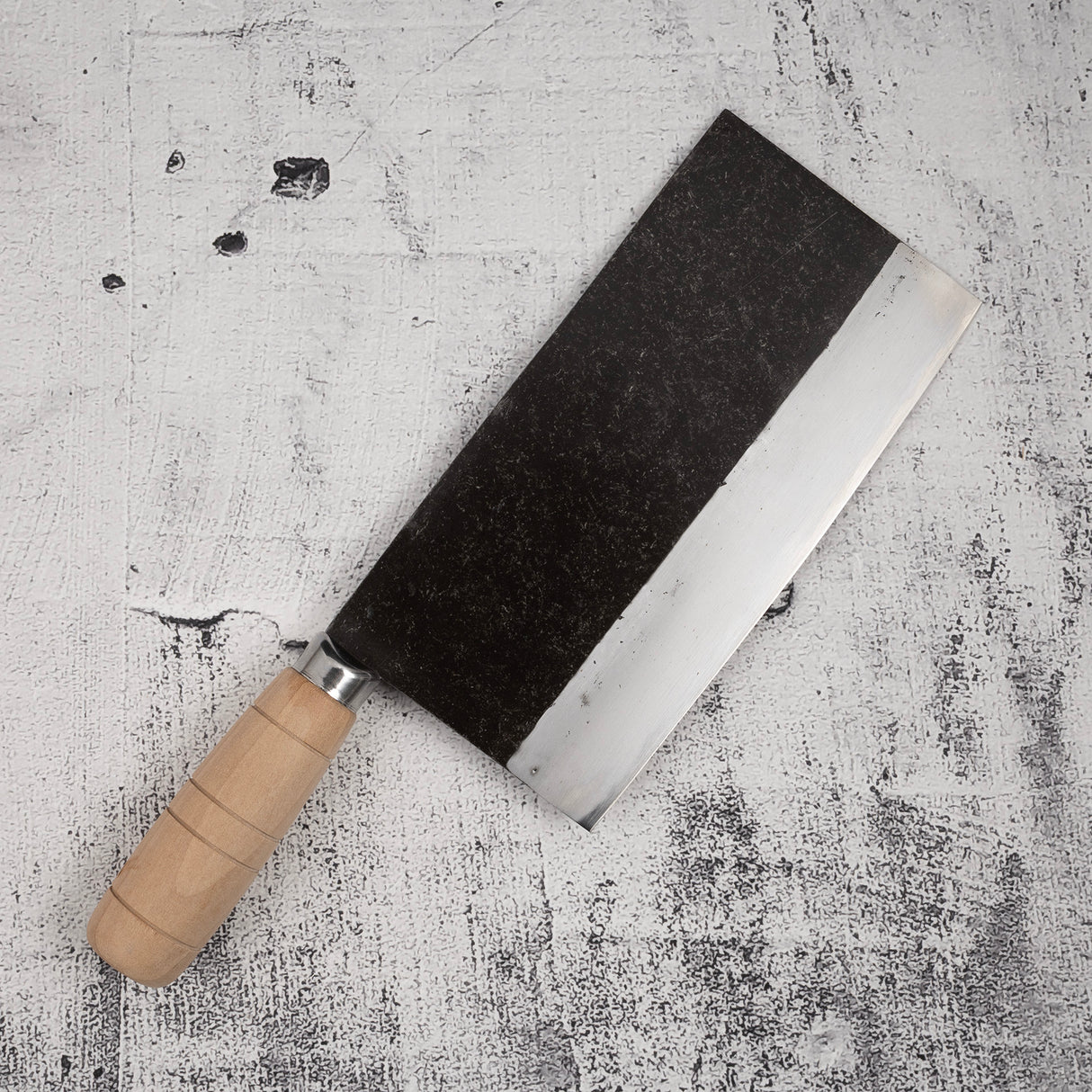 Hatsukokoro Sentan Blue 2 Stainless Clad Chinese Cleaver 195mm