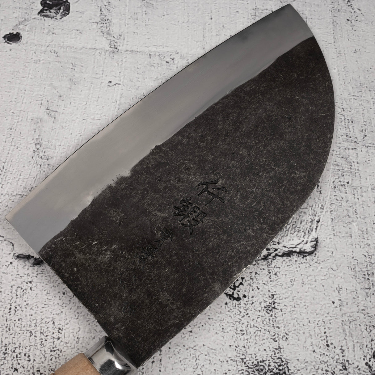 Hatsukokoro Sentan Blue 2 Stainless Clad Large Santoku 190mm