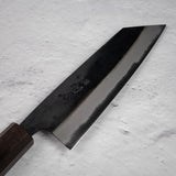 Hatsukokoro Shikkoku Blue 2 Kurouchi Bunka 165mm Ebony Handle