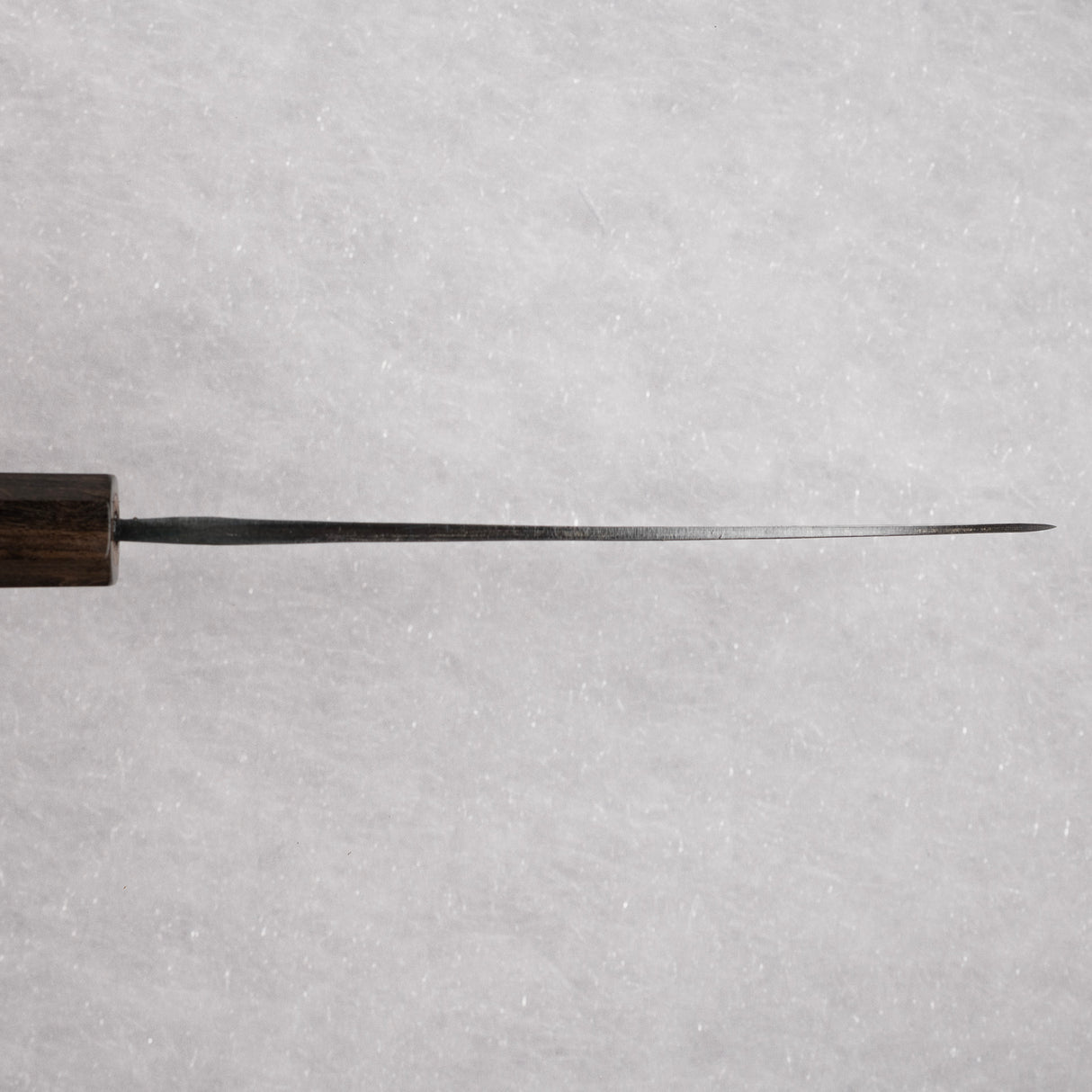 Hatsukokoro Shikkoku Blue 2 Kurouchi Damascus Santoku 165mm Ebony Handle