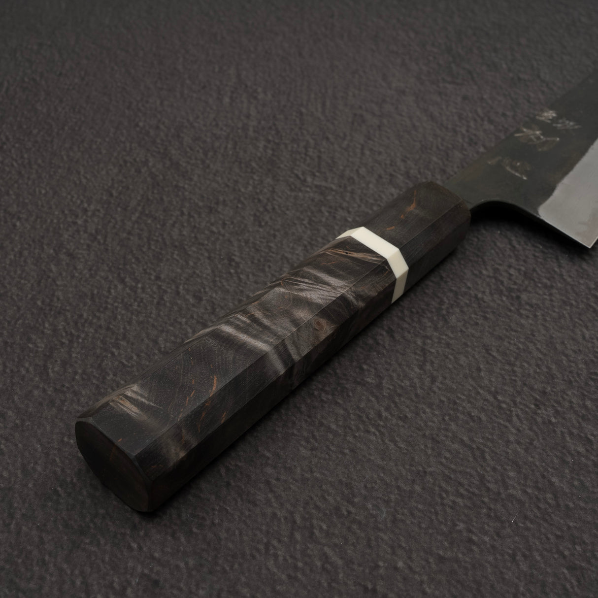 Hatsukokoro Shinkiro Aogami Super Kurouchi Damascus Gyuto 210mm
