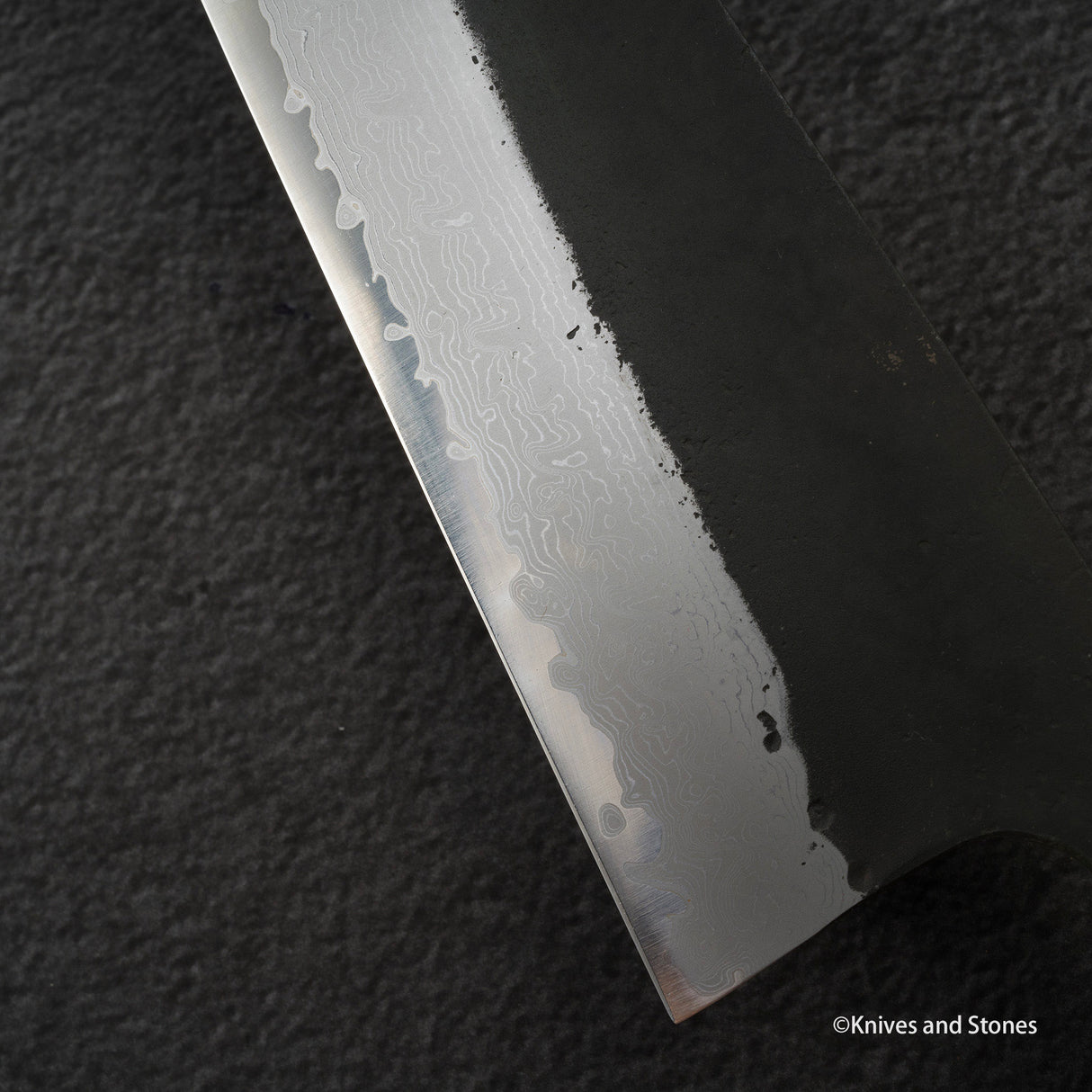 Hatsukokoro Shinkiro Aogami Super Damascus Bunka 170mm