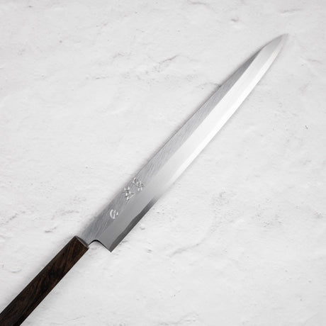 Hatsukokoro x Myojin Shirasagi White 2 Yanagiba 330mm