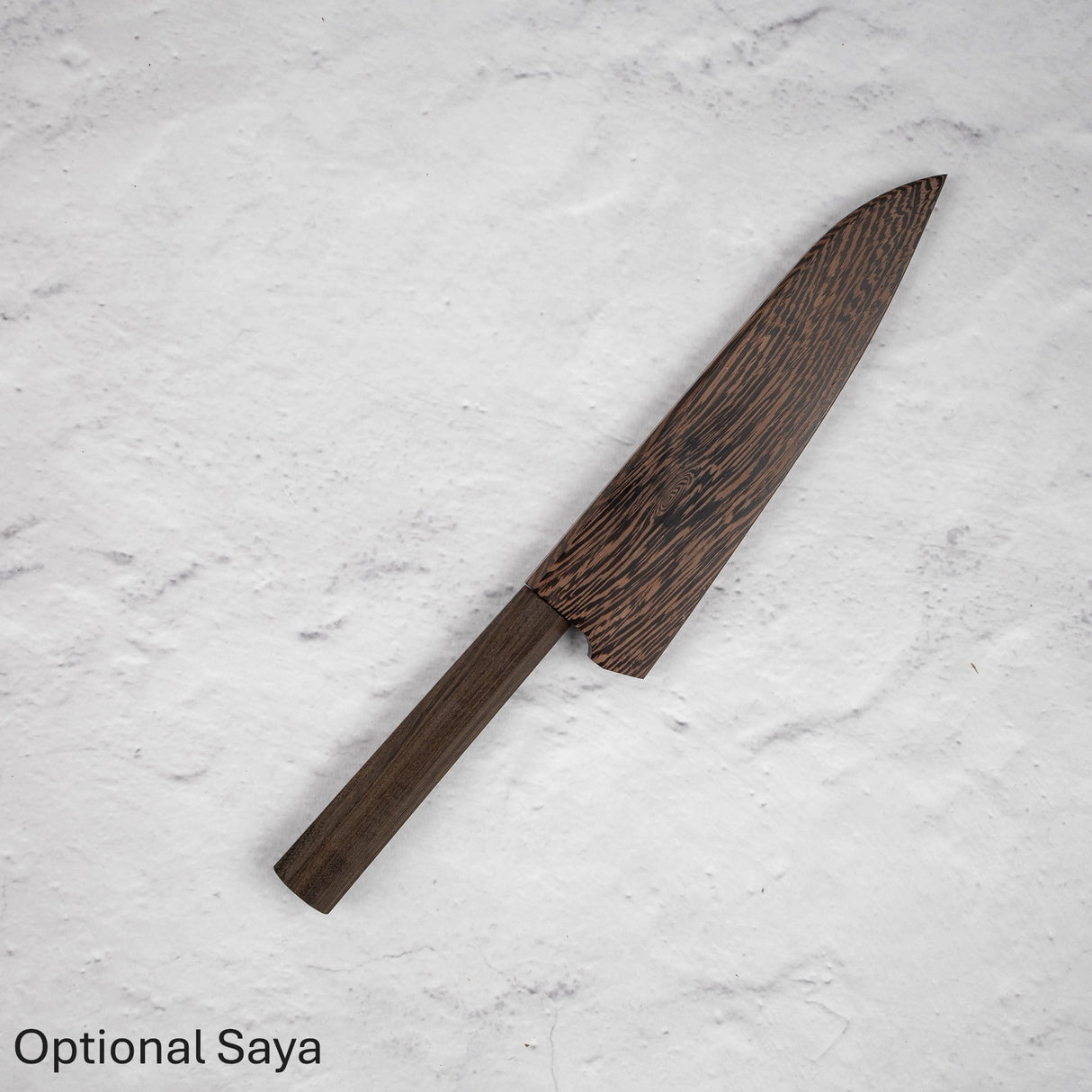 Hatsukokoro Sumi Blue 2 Kurouchi Petty 120mm Black Chacate Handle