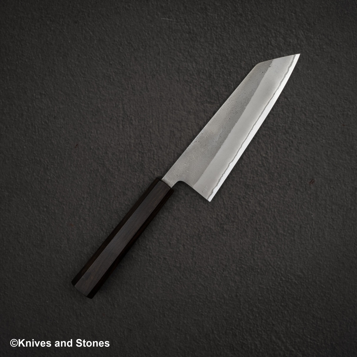 Yoshikane White 2  Nashiji Stainless Clad Bunka 170mm