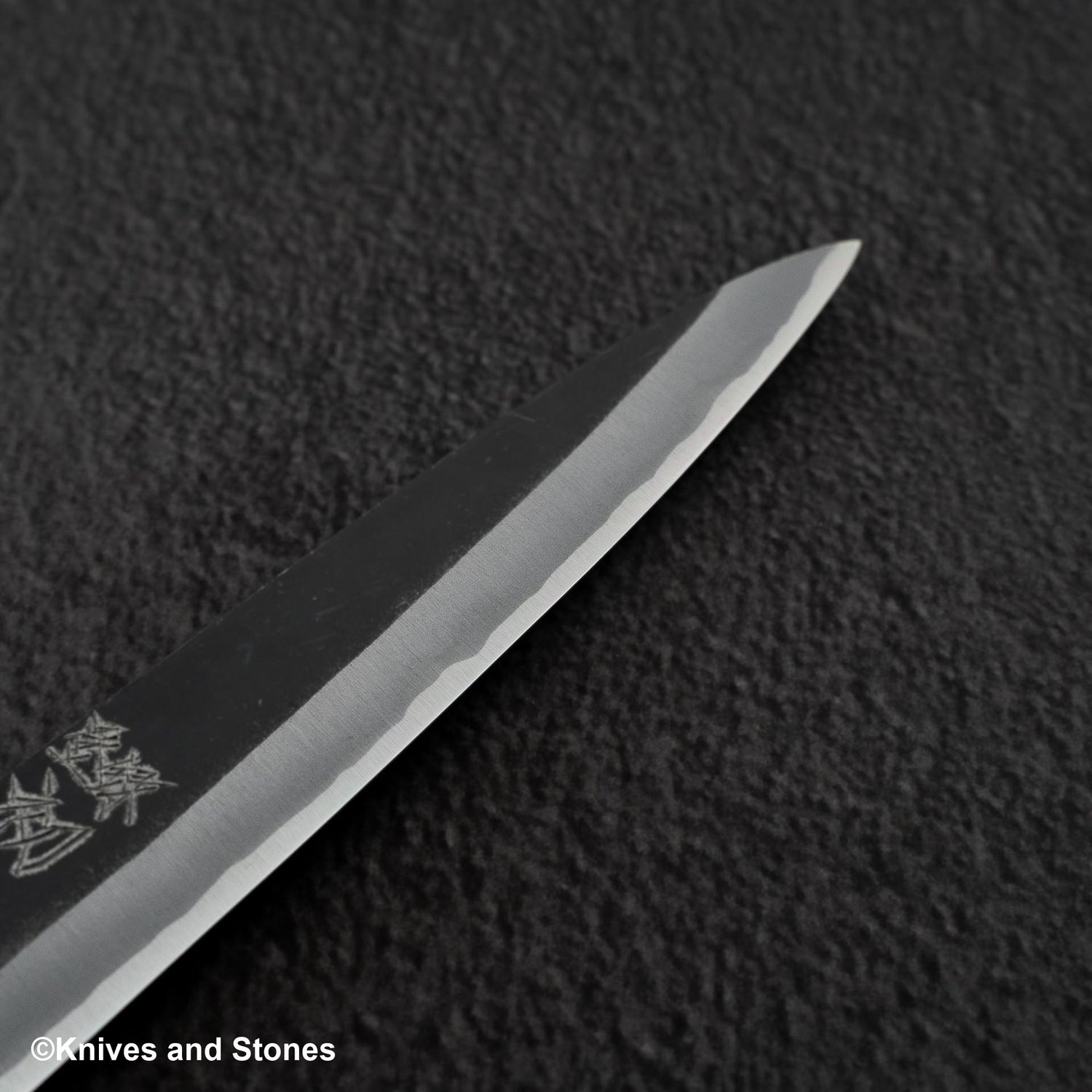 Hatsukokoro Aosagi Blue 2 Kurouchi Petty 150mm 黑色 Chacate