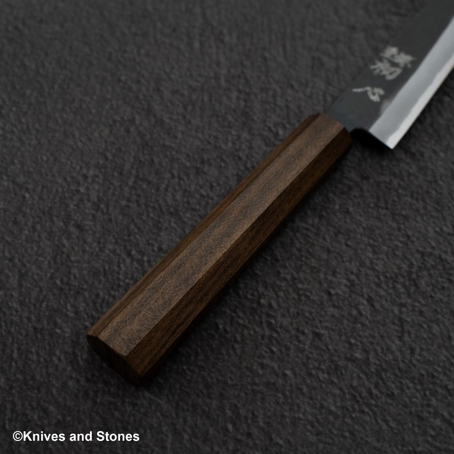 Hatsukokoro Aosagi Blue 2 Kurouchi Petty 150mm 黑色 Chacate