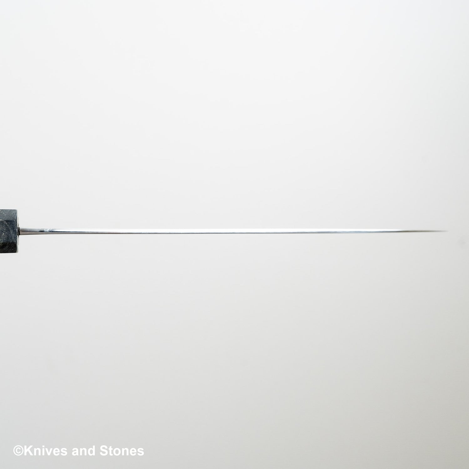 銀河初心 ATS34 大馬士革牛刀 210mm 染色樺木