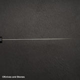 Hatsukokoro Hayabusa VG10 Damascus Tsuchime Gyuto 240mm Ebony Handle
