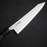 初心 Kaijin Blue 2 K-tip 牛刀 240mm 鏡面卷楓木柄