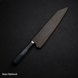 初心 Kaijin Blue 2 K-tip 牛刀 240mm 鏡面卷楓木柄