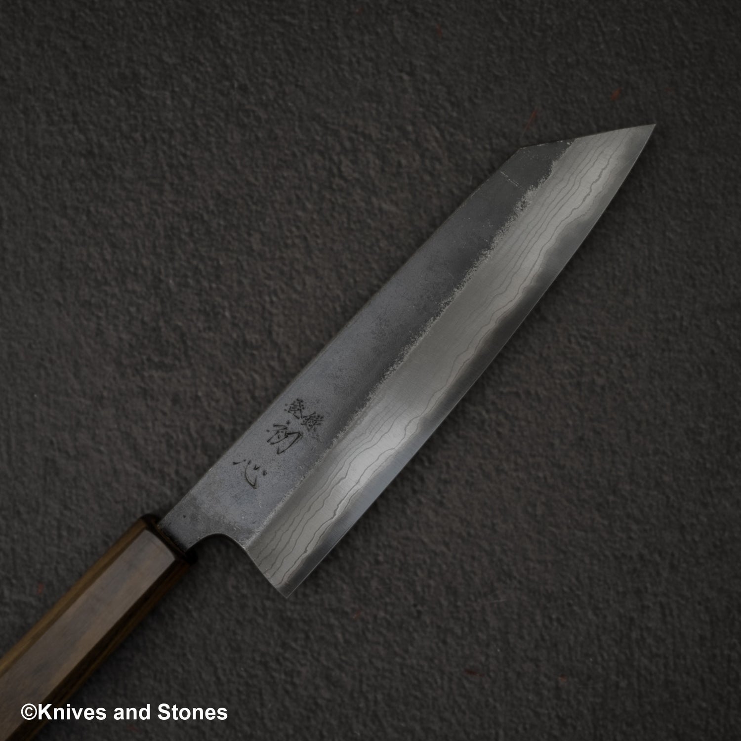 初心雲影 藍色 2 黑內大馬士革文化 180mm