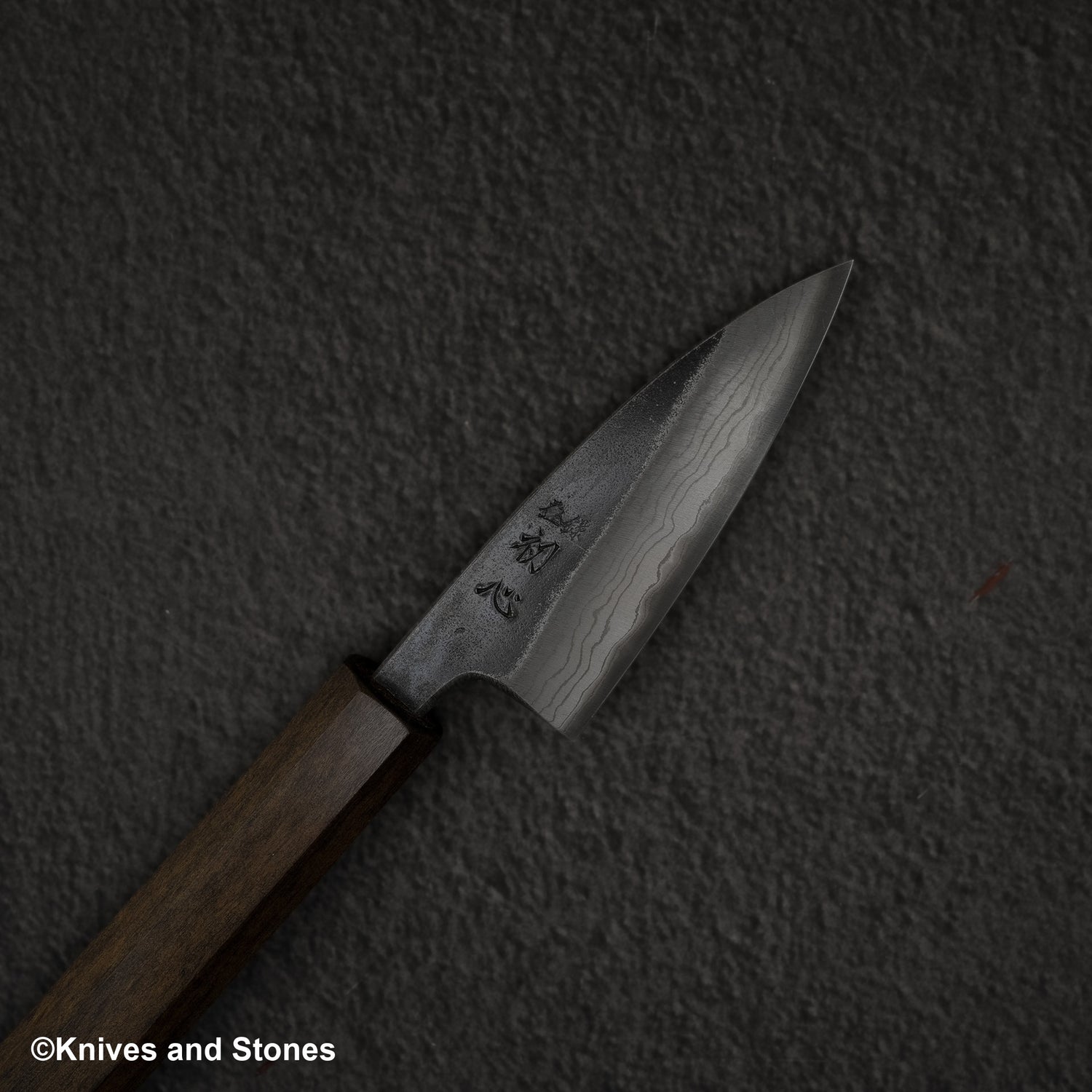 Hatsukokoro 雲影 藍色 2 黑內大馬士革配對 80mm 黑色 Chacate