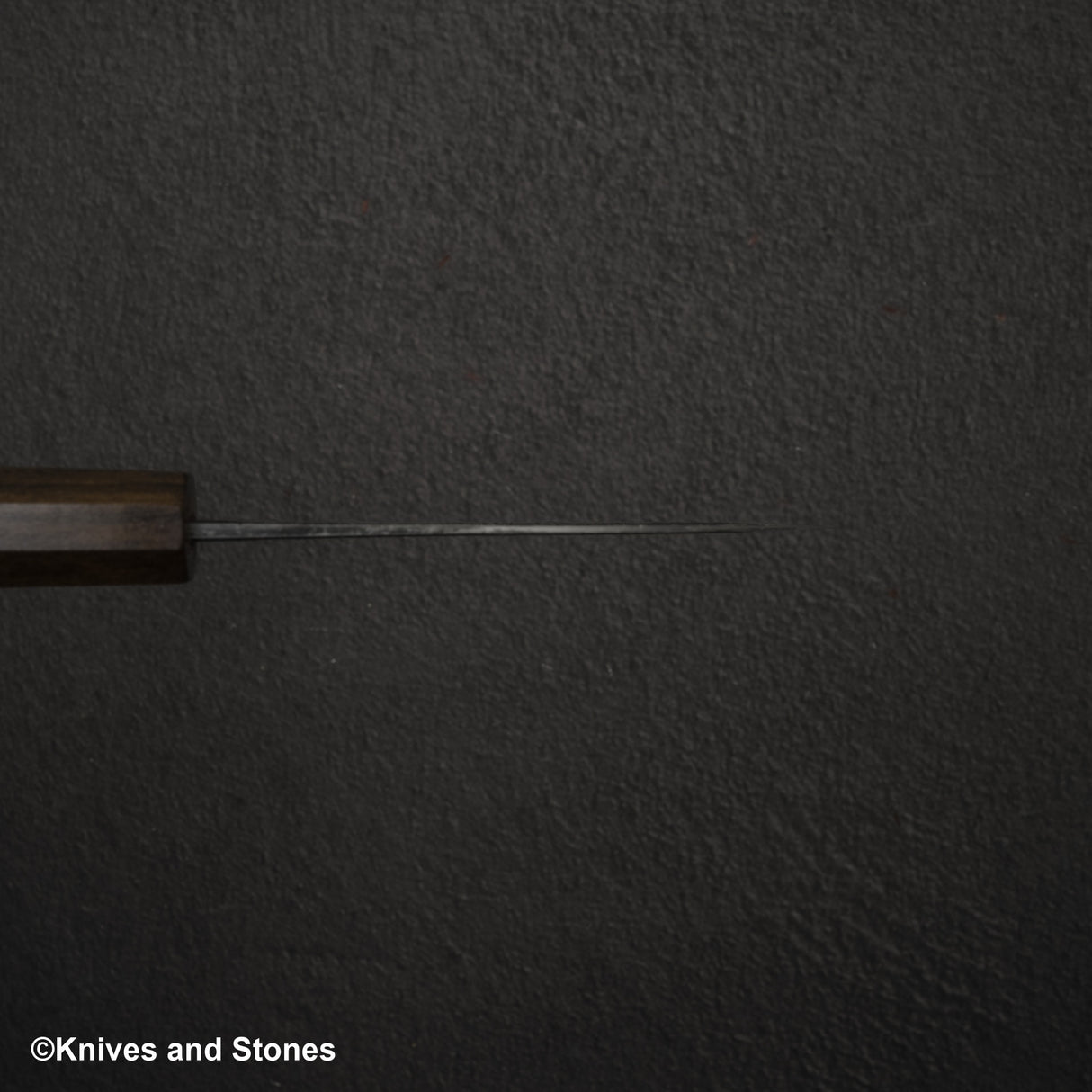 Hatsukokoro Kumokage Blue 2 Kurouchi Damascus Pairing 80mm Black Chacate