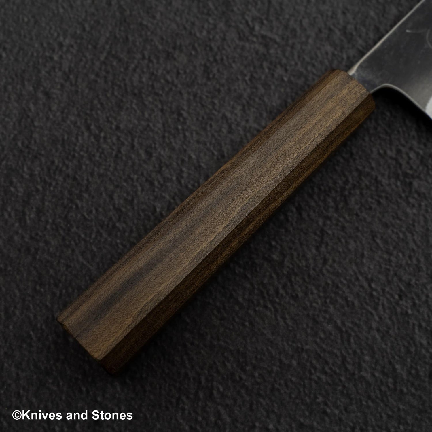 Hatsukokoro Kurokaze White 2 Kurouchi Gyuto 180mm 不鏽鋼包覆黑色 Chacate