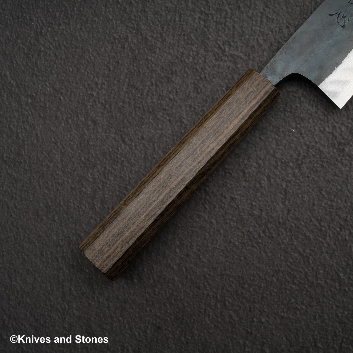 Hatsukokoro Kuronami Blue 2 Kurouchi Santoku 165mm