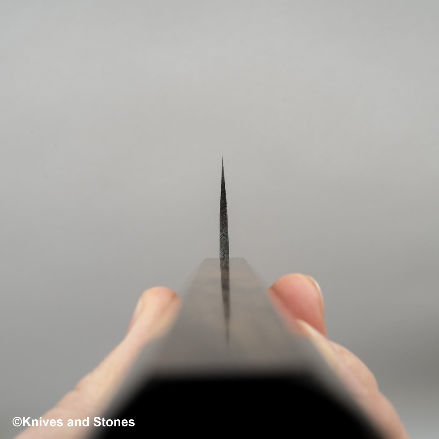 Hatsukokoro Kuronami Blue 2 Kurouchi Santoku 165mm