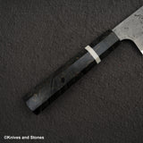 Nigara x Hatsukokoro Ryusui Blue 2 Damascus Nashiji  K-tip Gyuto 240mm