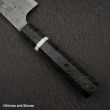 Nigara x Hatsukokoro Ryusui Blue 2 Damascus Nashiji  K-tip Gyuto 240mm