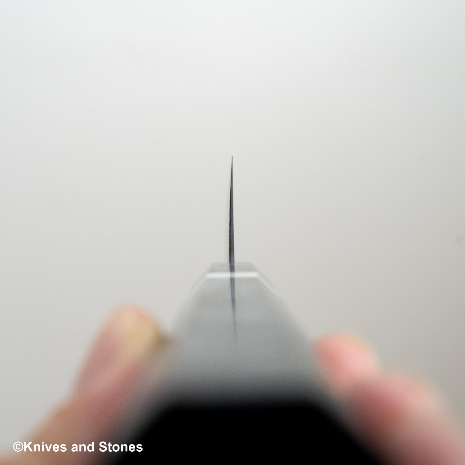 Hatsukokoro Saihyo SG2 Kurozome Black Damascus Santoku 180mm Birch