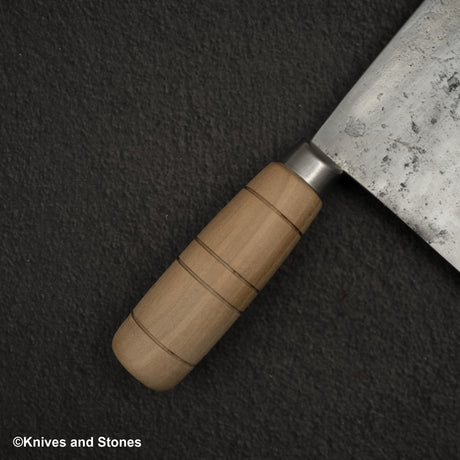 Hatsukokoro Sentan White 2 Stainless Clad Chinese Cleaver 195mm
