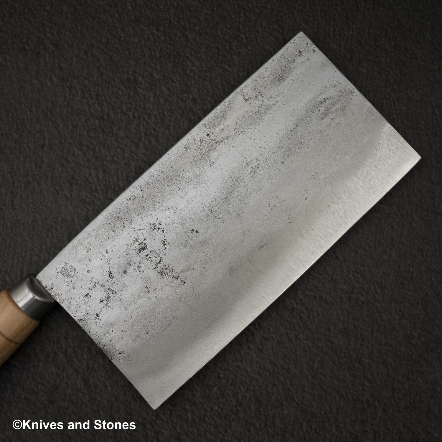 Hatsukokoro Sentan White 2 不鏽鋼包覆中國菜刀 195mm