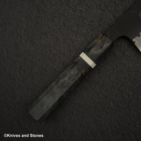 Hatsukokoro Shinkiro Aogami Super Kurouchi Damascus K-tip Gyuto 210mm
