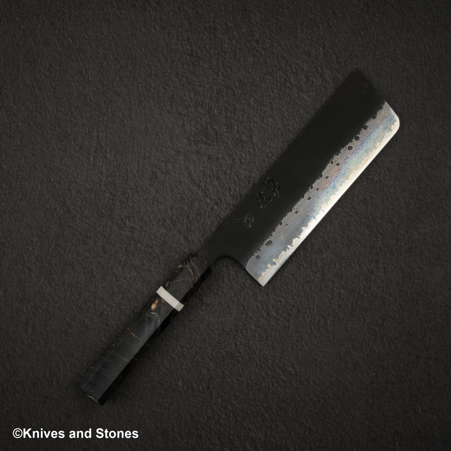 初心 青神新紀郎 超級黑內大馬士革 薙切 165mm