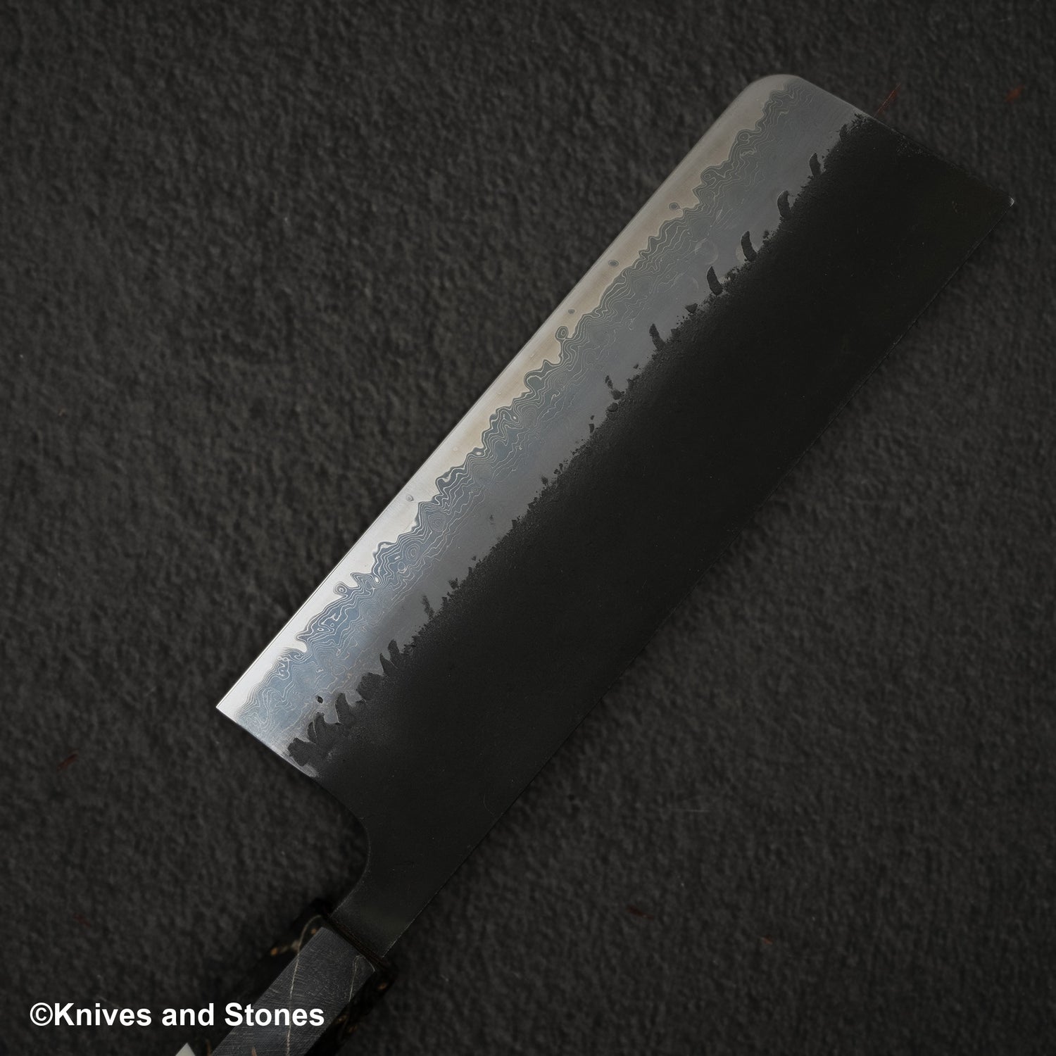 初心 青神新紀郎 超級黑內大馬士革 薙切 165mm