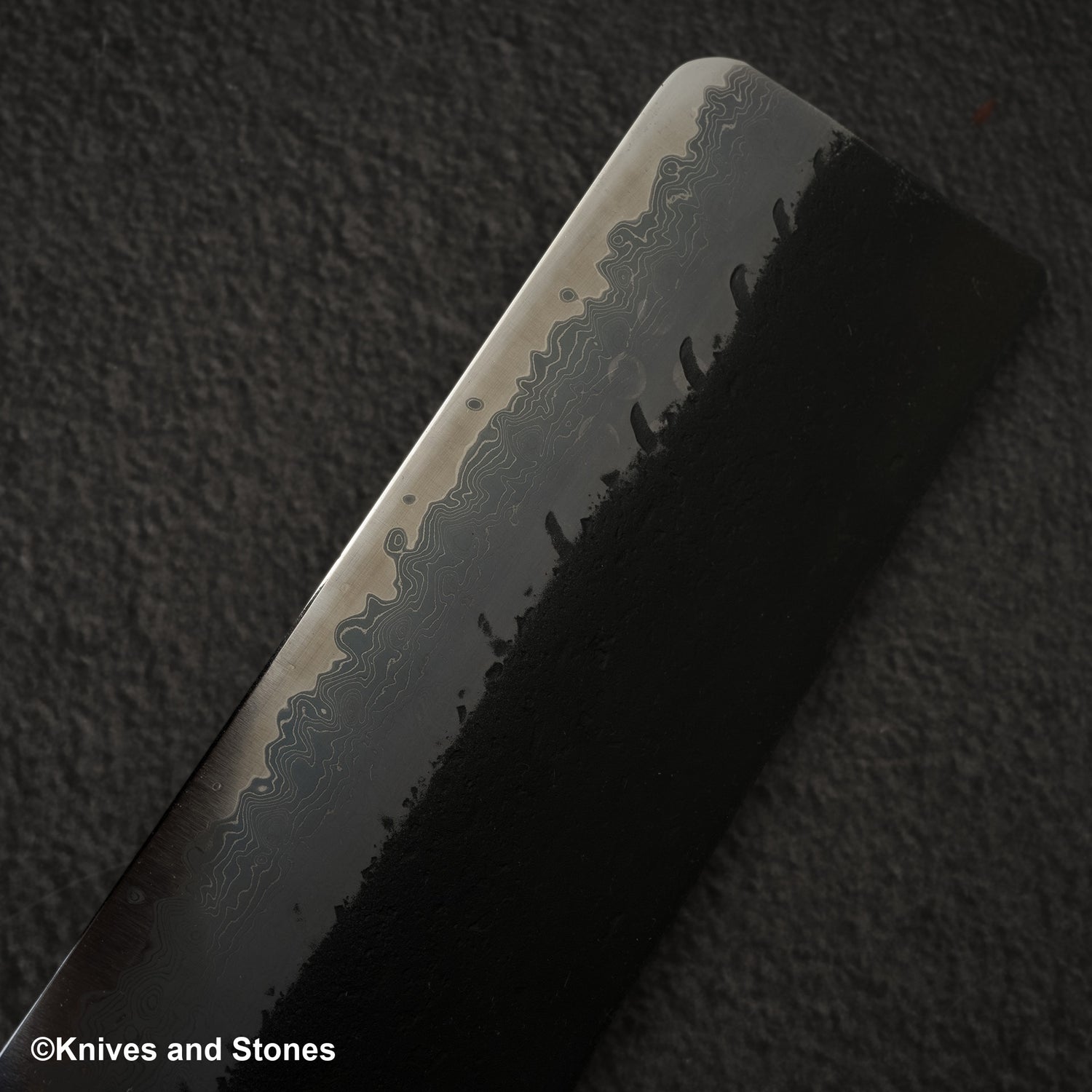 初心 青神新紀郎 超級黑內大馬士革 薙切 165mm
