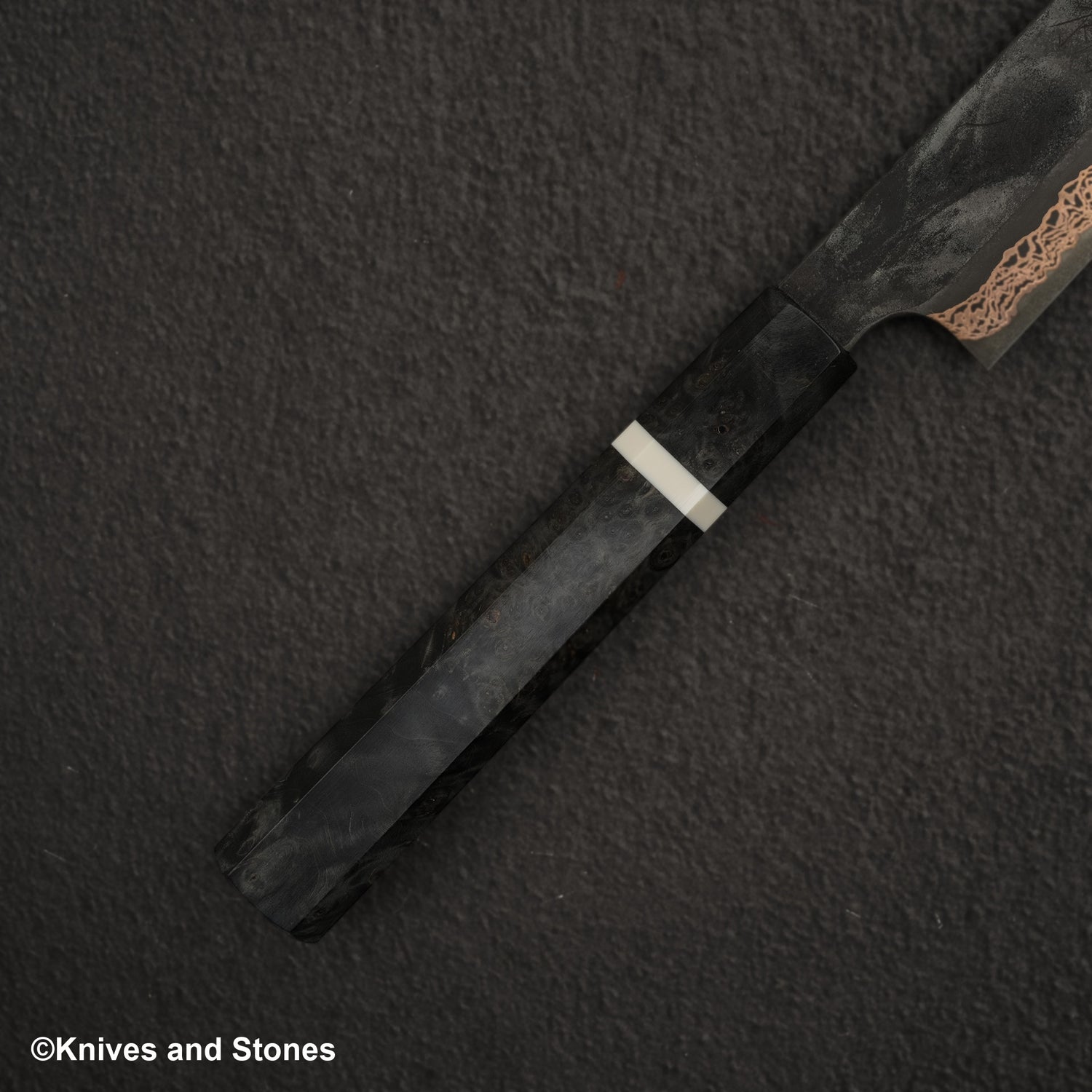 Hatsukokoro x Nigara Yorokobi SLD 銅大馬士革 Sujihiki 270 毫米樺木手柄