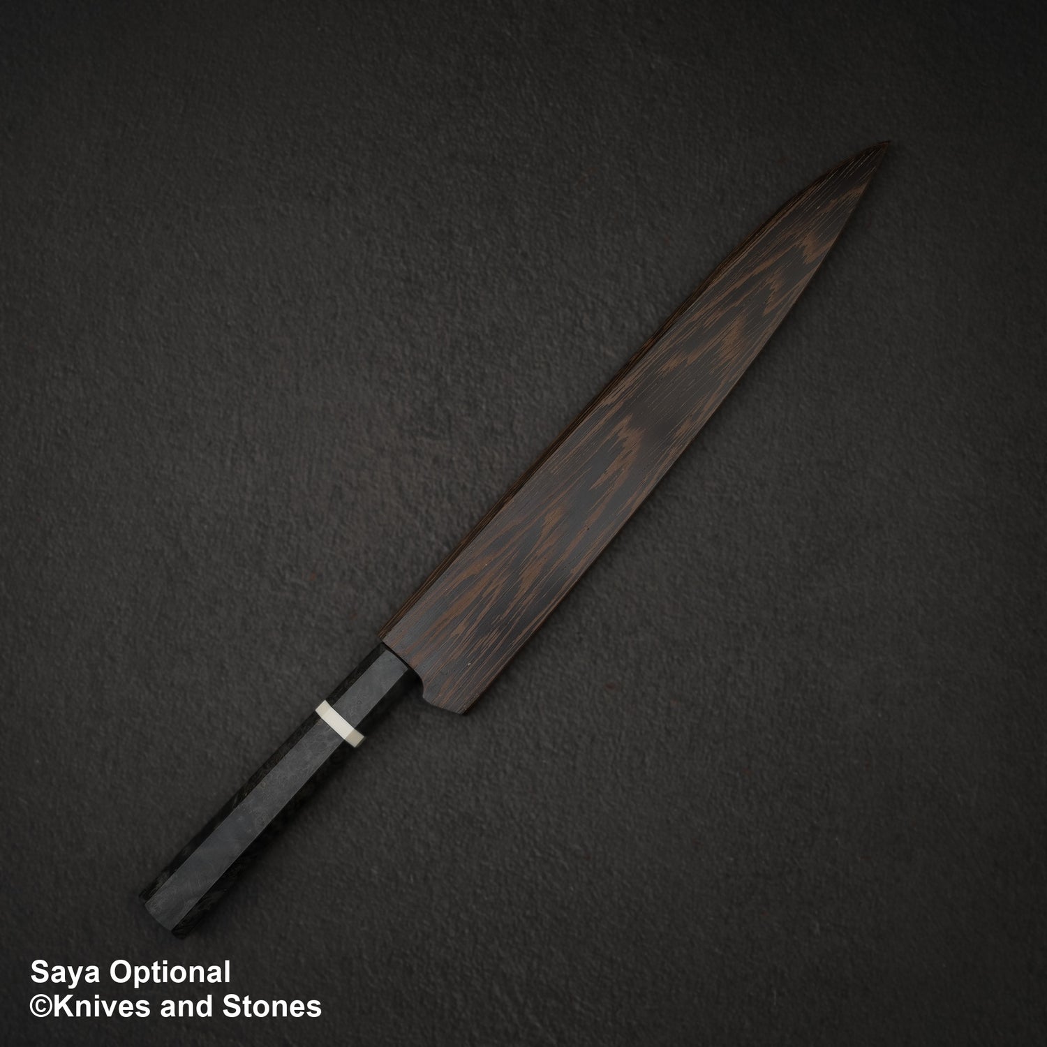 Hatsukokoro x Nigara Yorokobi SLD 銅大馬士革 Sujihiki 270 毫米樺木手柄