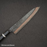 Hatsukokoro x Nigara Yorokobi SLD Copper Damascus Gyuto 240mm Birch Handle