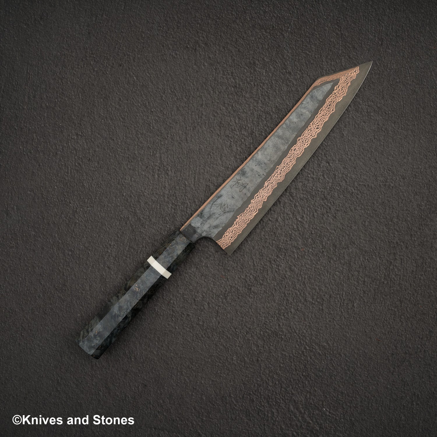 Hatsukokoro x Nigara Yorokobi SLD 銅大馬士革 K-tip Gyuto 240mm 樺木手柄