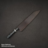 Hatsukokoro x Nigara Yorokobi SLD Copper Damascus K-tip Gyuto 240mm Birch Handle