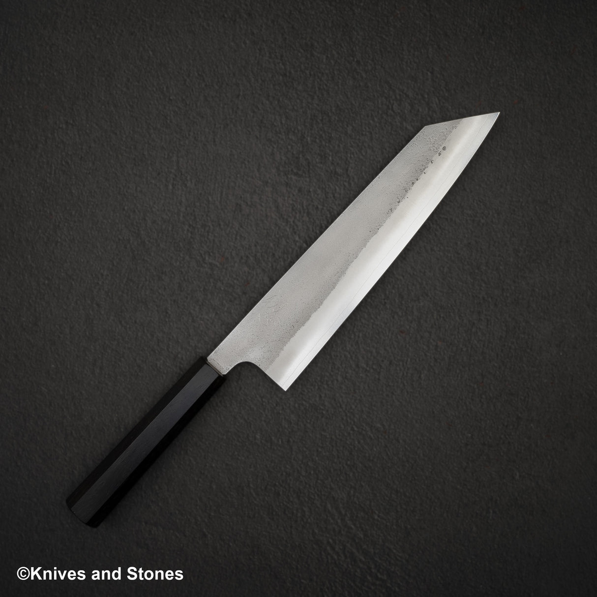 Hatsukokoro x Yoshikane SKD Nashiji K-tip Gyuto 240mm Ebony Handle