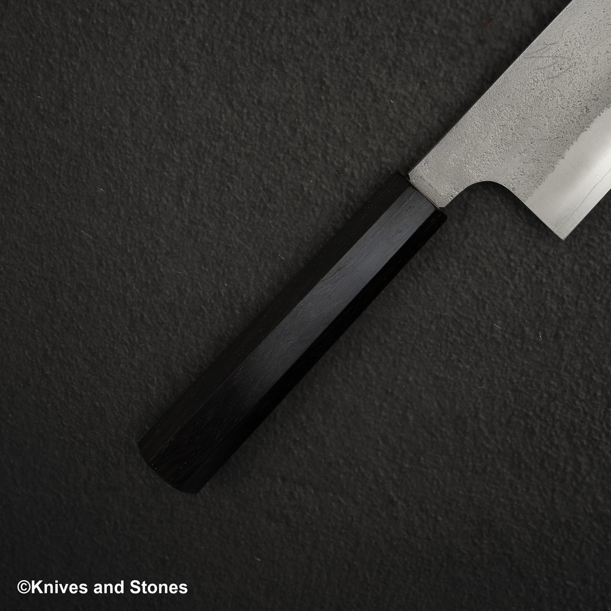 Hatsukokoro x Yoshikane SKD Nashiji K-tip Gyuto 240mm Ebony Handle