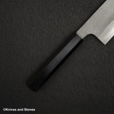 Hatsukokoro x Yoshikane SKD Nashiji K-tip Gyuto 240mm Ebony Handle