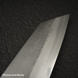 Hatsukokoro x Yoshikane SKD Nashiji K-tip Gyuto 240mm Ebony Handle