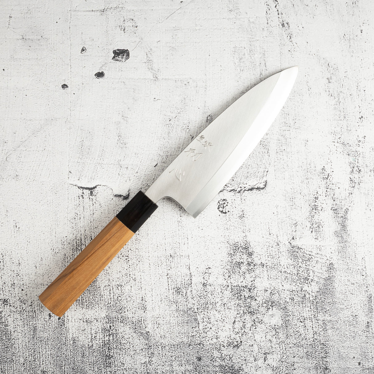 Hatsukokoro x Myojin Shirasagi Ginsan Deba 180mm