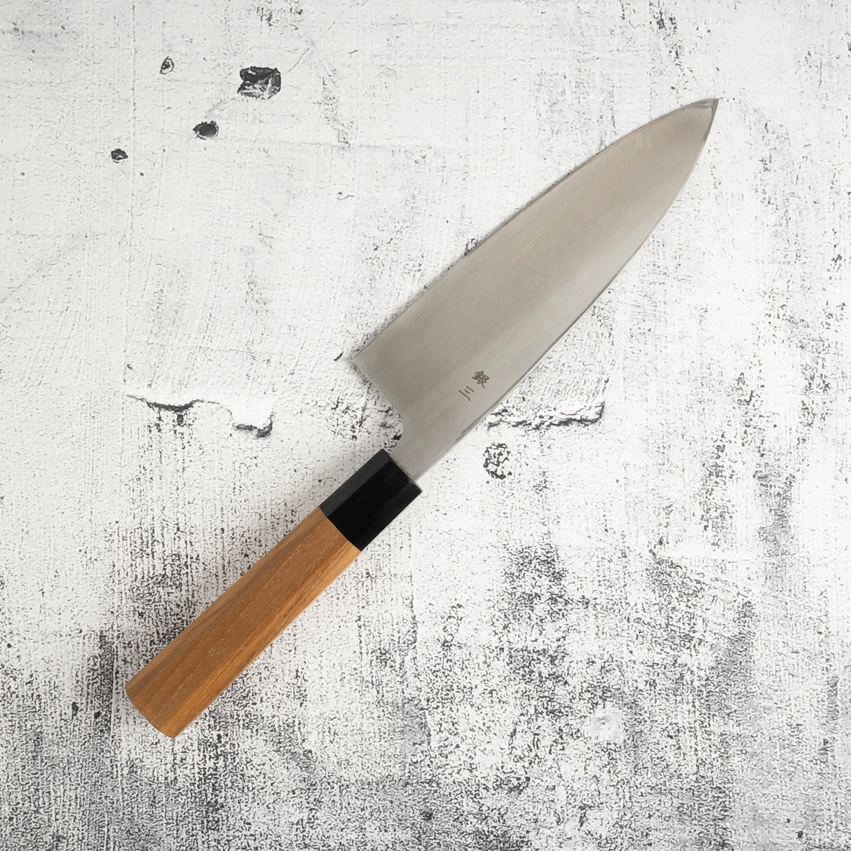 Hatsukokoro x Myojin Shirasagi Ginsan Deba 180mm