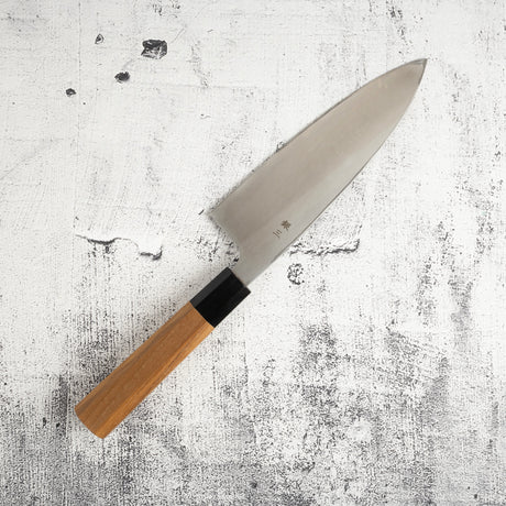 Hatsukokoro x Myojin Shirasagi Ginsan Deba 180mm