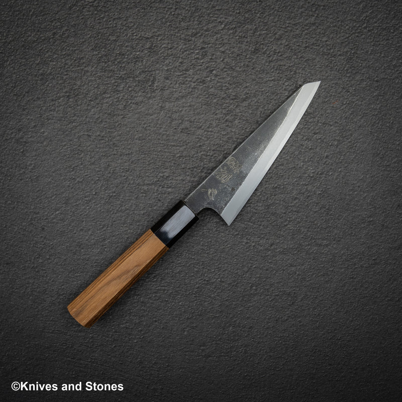 Hatsukokoro x Myojin Shirasagi Blue 2 Kurouchi Honesuki Boning Knife 150mm