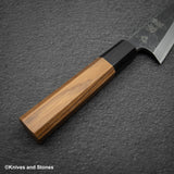 Hatsukokoro x Myojin Shirasagi Blue 2 Kurouchi Honesuki Boning Knife 150mm