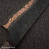 Hatsukokoro x Nigara Yorokobi SLD Copper Tsuchime Damascus Gyuto 210mm with Saya