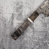 Hatsukokoro x Nigara Yorokobi Special SLD Kurouchi Damascus Bunka Polished