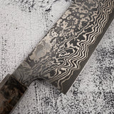 Hatsukokoro x Nigara Yorokobi Special SLD Kurouchi Damascus Bunka Polished