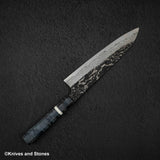 Hatsukokoro x Nigara Yorokobi Special SLD Kurouchi Damascus Gyuto 210mm Birch Handle